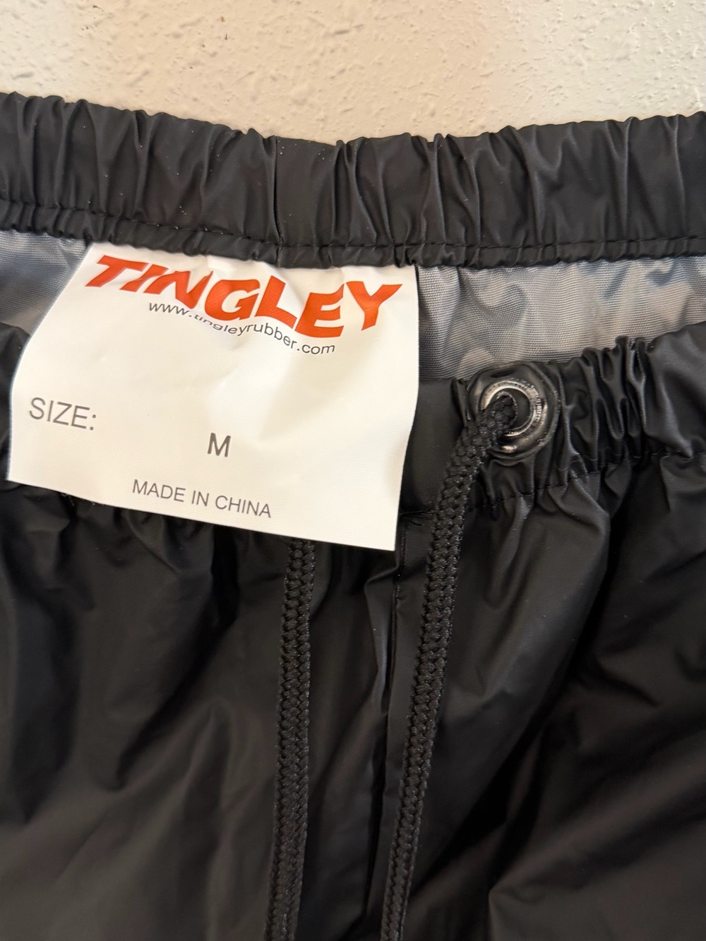 Tingley Men’s Black Waterproof Joggers